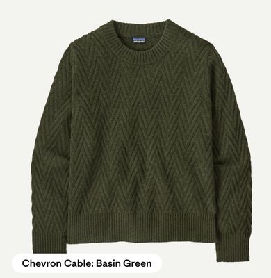 W's recycled wool blend crewneck