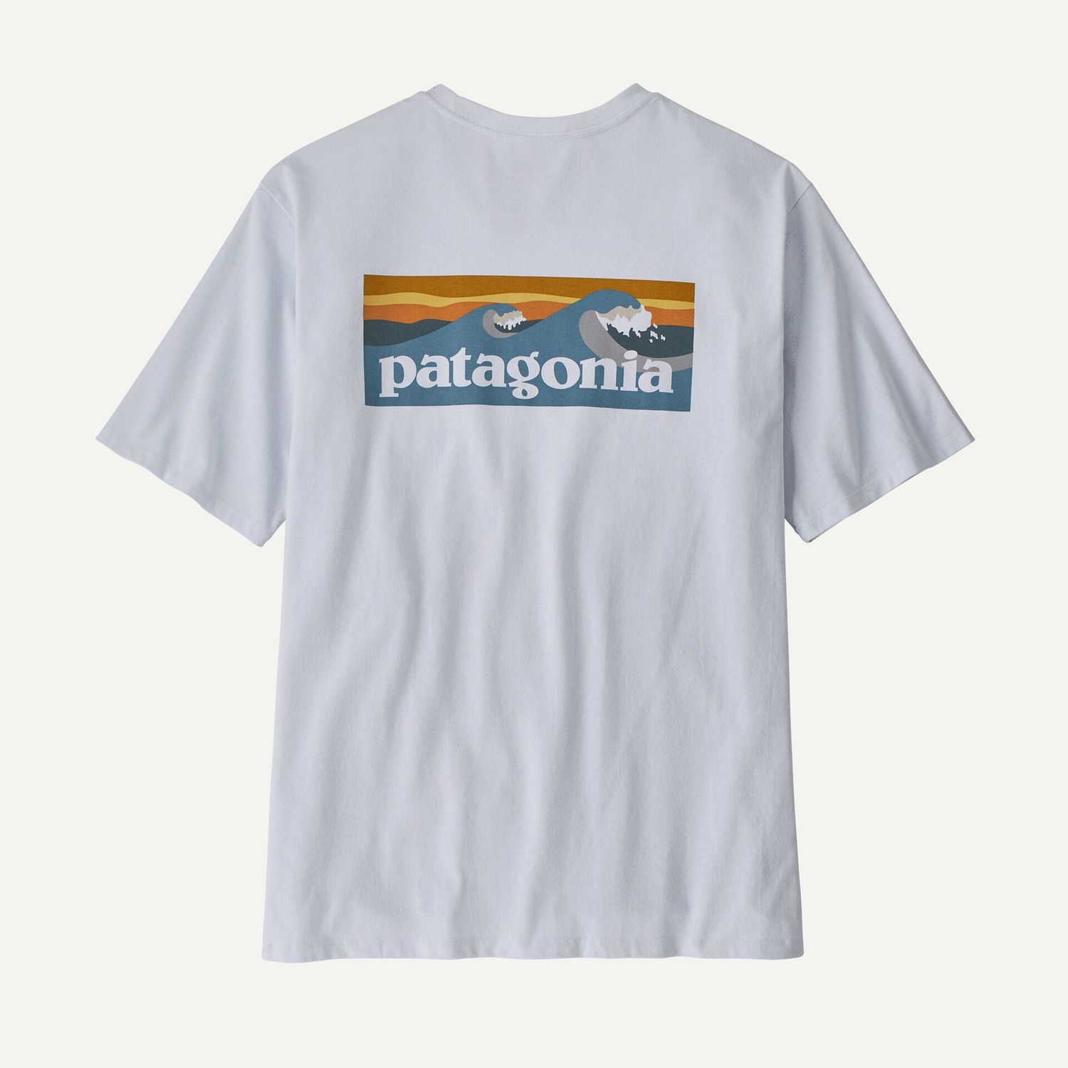 M's Boardshort Logo Pocket Responsibili-Tee, Color: WHI, Size: L