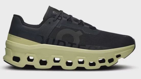 Cloudmonster 1 men, Color: Black/acacia, Size: 9