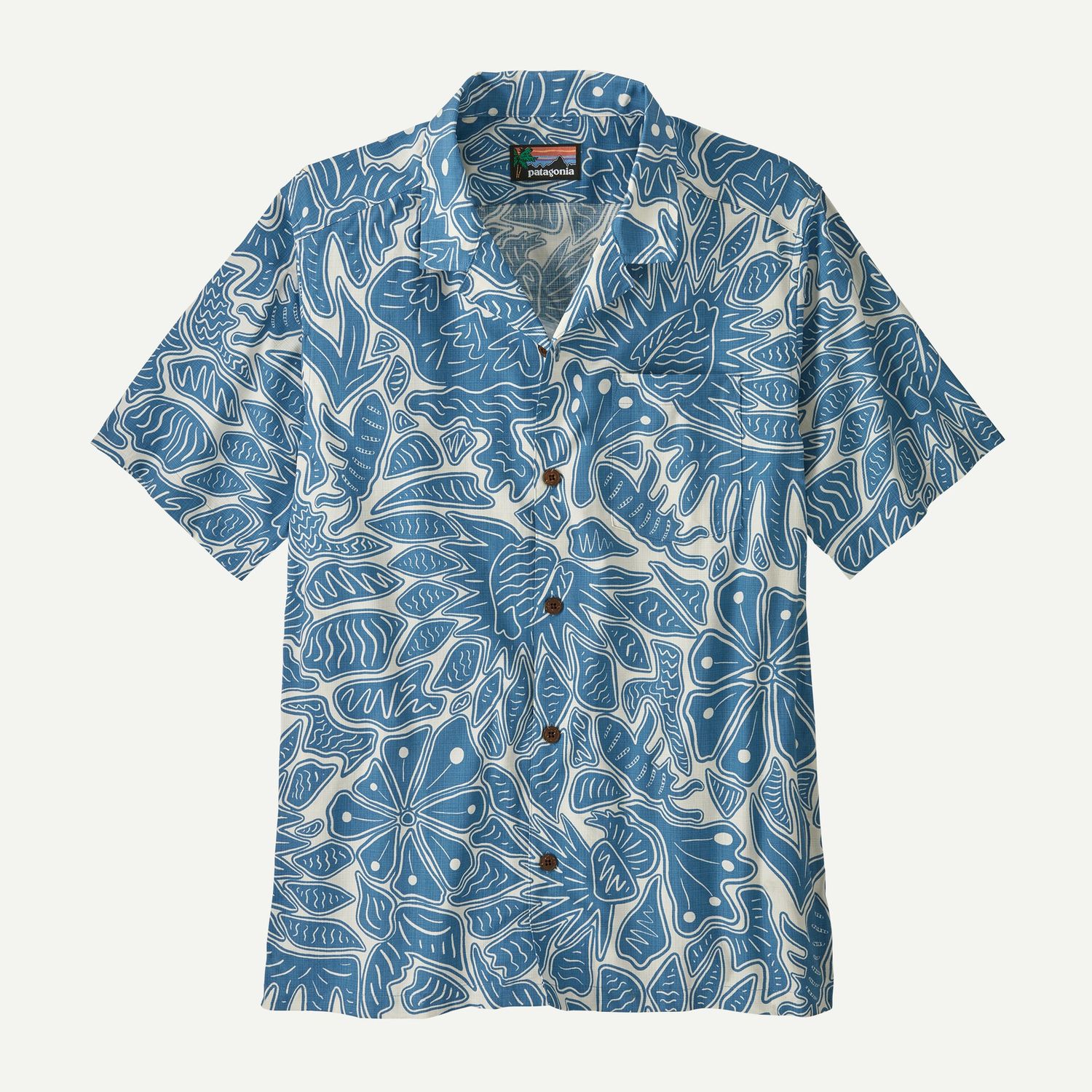 M's Tidal Threads Camp Shirt, Colour: BFSL, Size: M