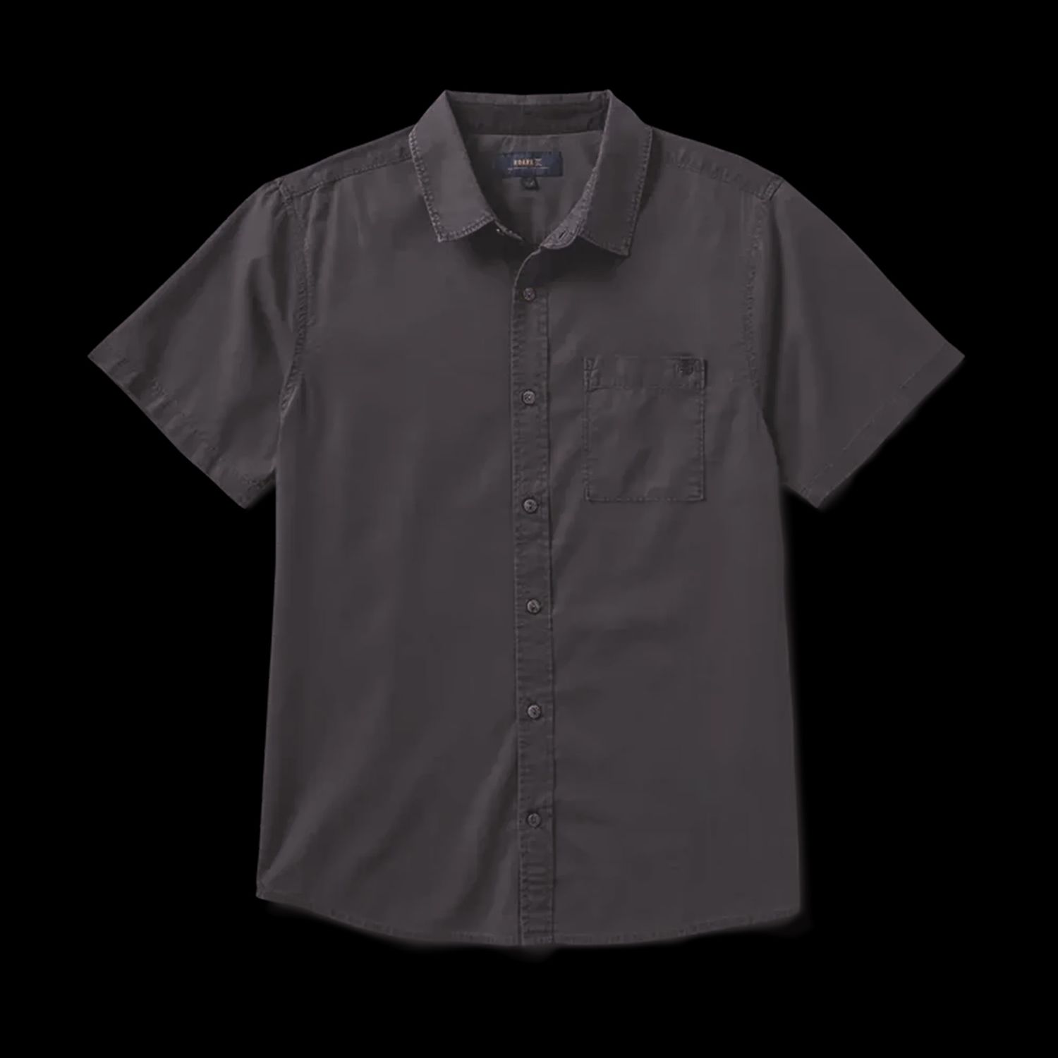 Made To Fade SS Woven, Colour: Washed Charcoal, Size: M