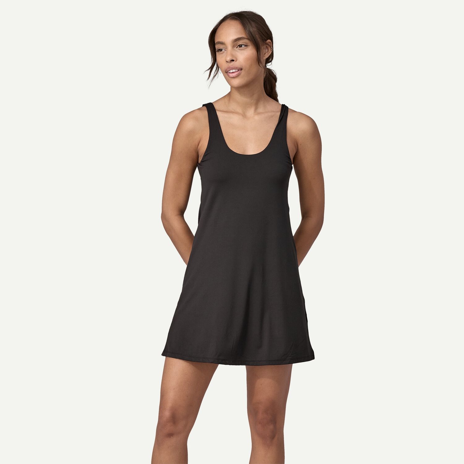 W's Maipo Dress, Colour: blk, Size: S
