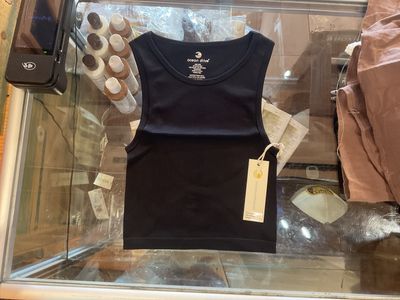 high neck seamless tank