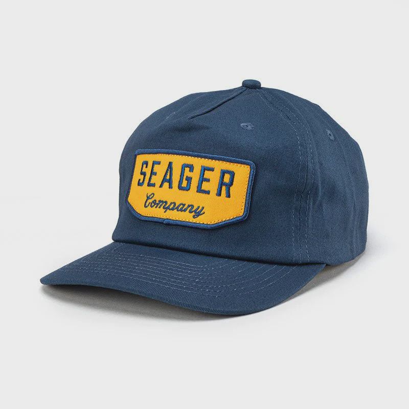Wilson snapback hat, Colour: navy/yellow