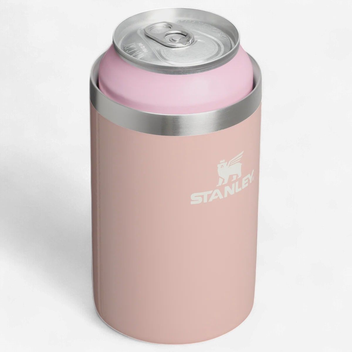 Everyday 10oz slim can cooler, Colour: rose quartz