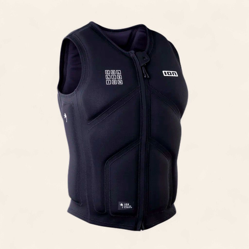 Vest Collision core front zip, Colour: black, Size: M
