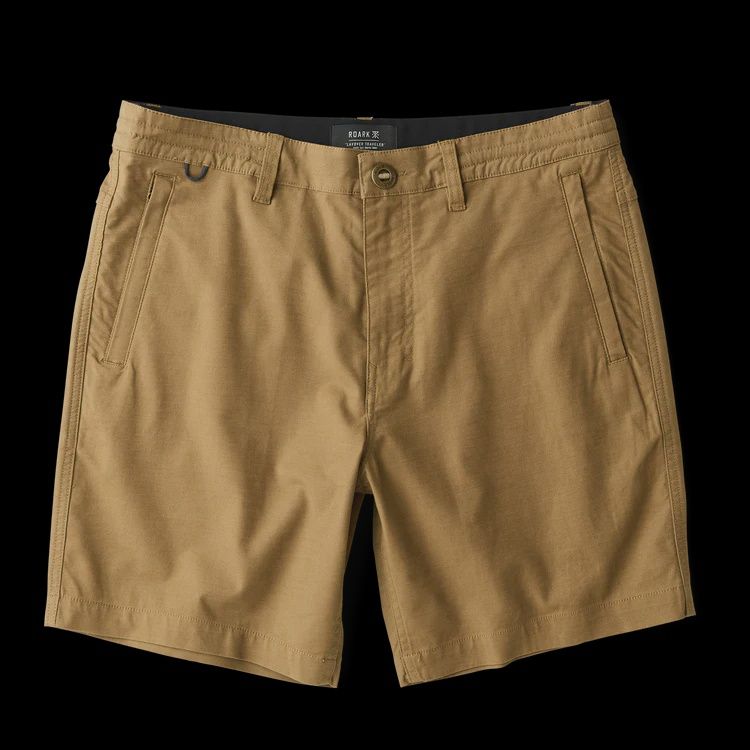 Layover Pro Traveler short, Colour: dark khaki, Size: M