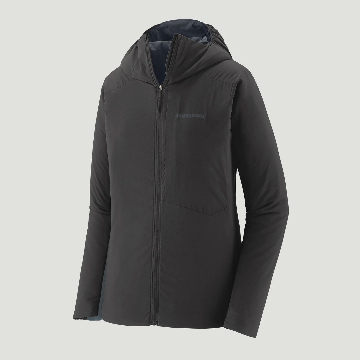 W's Nano-Air Ultralight Full-Zip hoody, Colour: BLK, Size: S