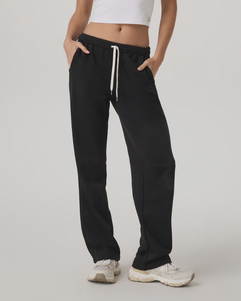 Sedona straightleg sweatpant, Colour: Black, Size: S