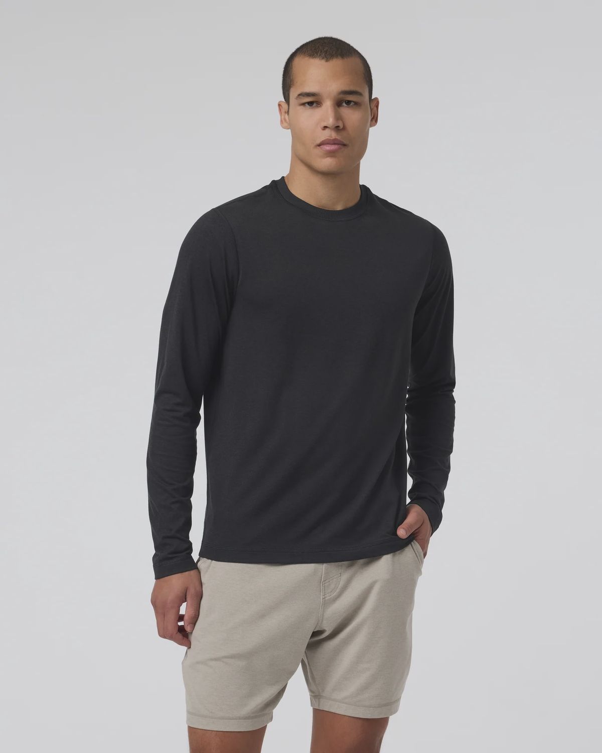 L/S Ponto Performance Tee, Colour: HBK, Size: M