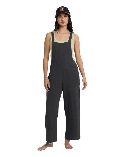 PACIFIC TIME JUMPSUIT, Colour: BLACK SANDS, Size: XS