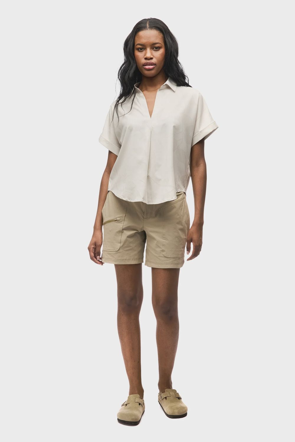 Frivol Shirt, Colour: Cloud Rock Bloom, Size: xs