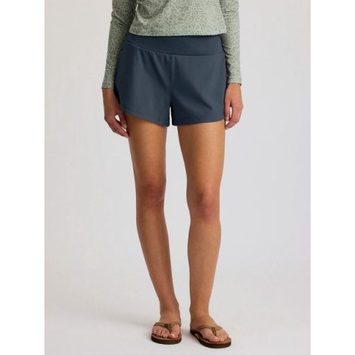 women's bamboo-lined active breeze short - 3", Colour: storm cloud, Size: XS