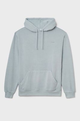 Emb hood fleece