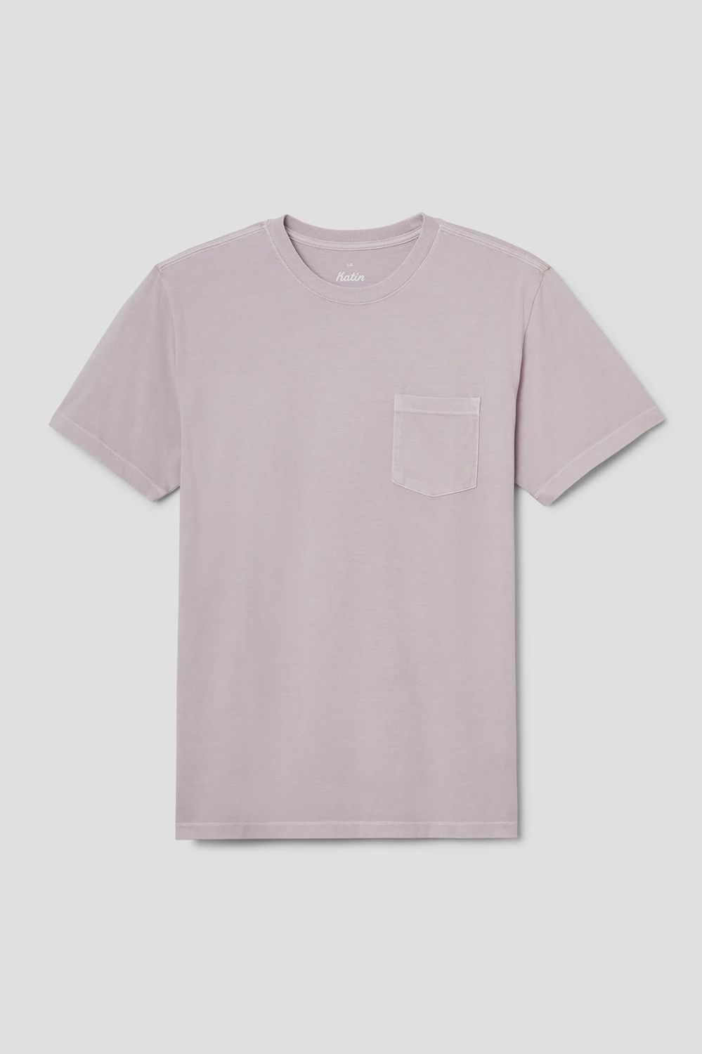 Base tee, Colour: light lavender, Size: M