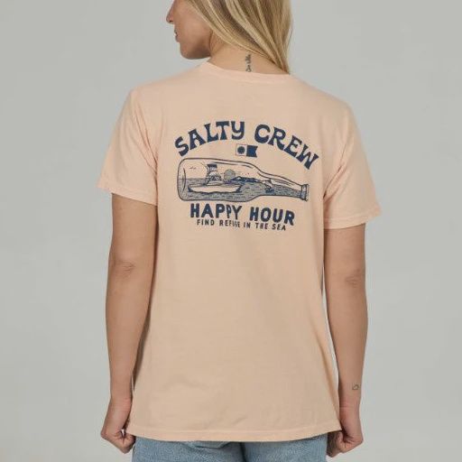 Happy Hour B.F. Tee, Colour: Apricot, Size: s