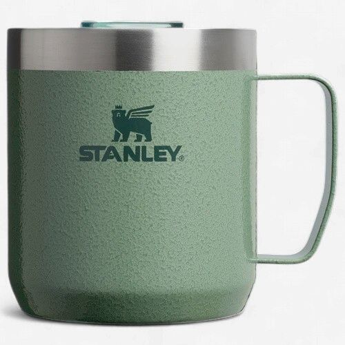 everyday 12oz camp mug, Colour: hammertone green