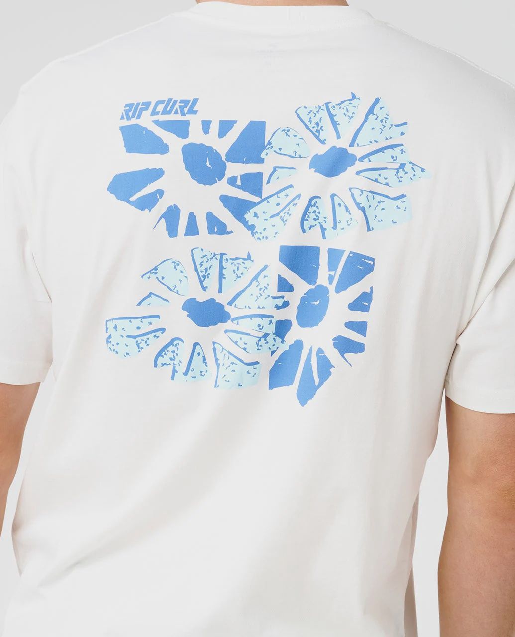 Liquid Trips Flower Tee, Colour: Bone, Size: m