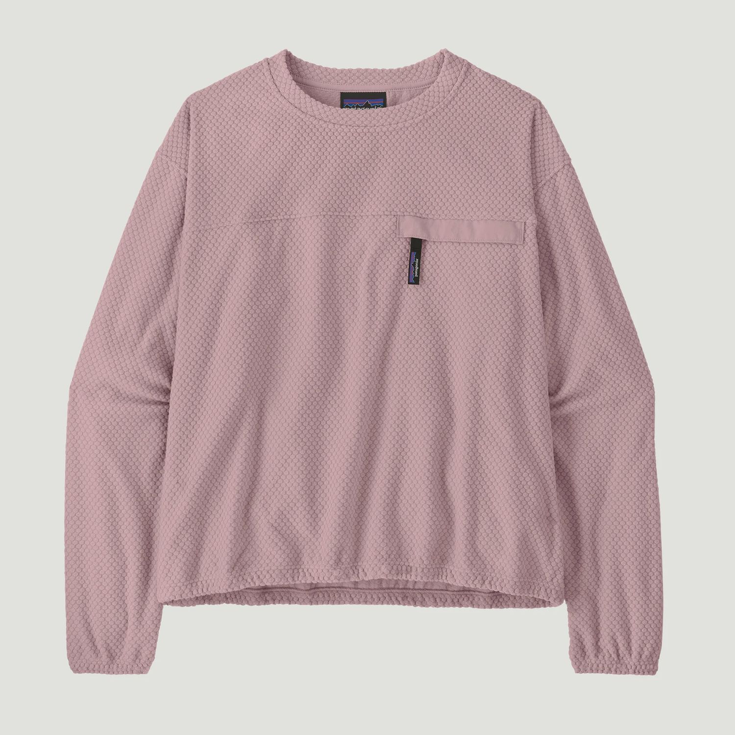 W's textured fleece crewneck, Colour: QLVT, Size: S
