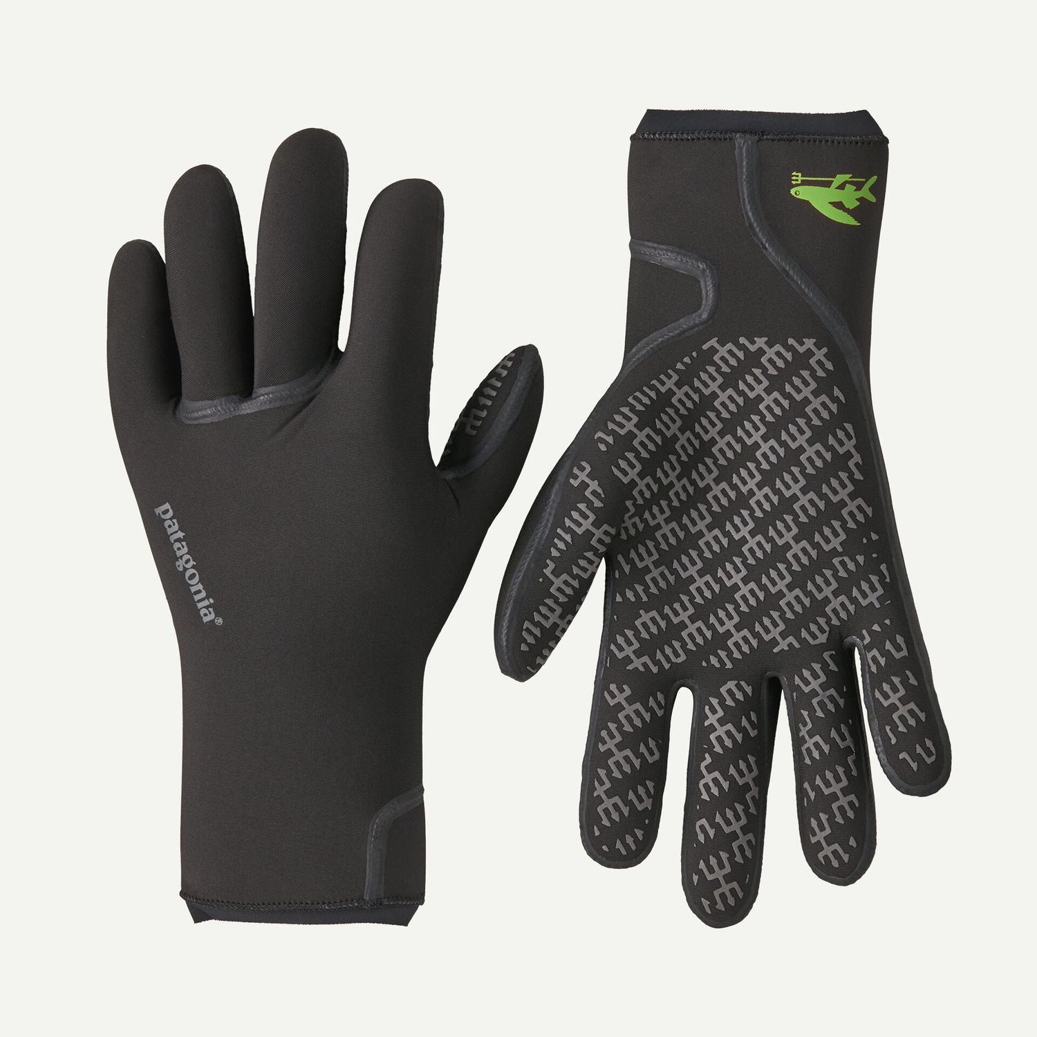 R2 Yulex Regulator gloves, Colour: black, Size: M