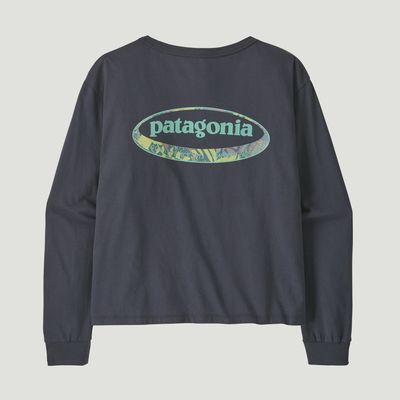 W's L/S '95 Oval Logo Easy Cut TShirt