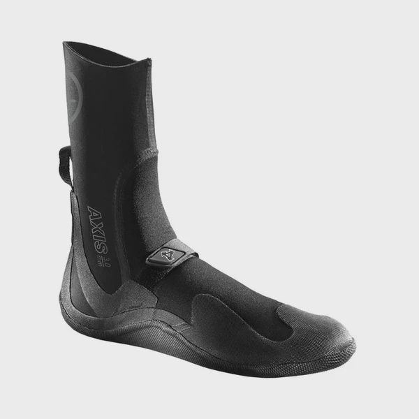 Axis round toe boot 7mm, Colour: black, Size: 7