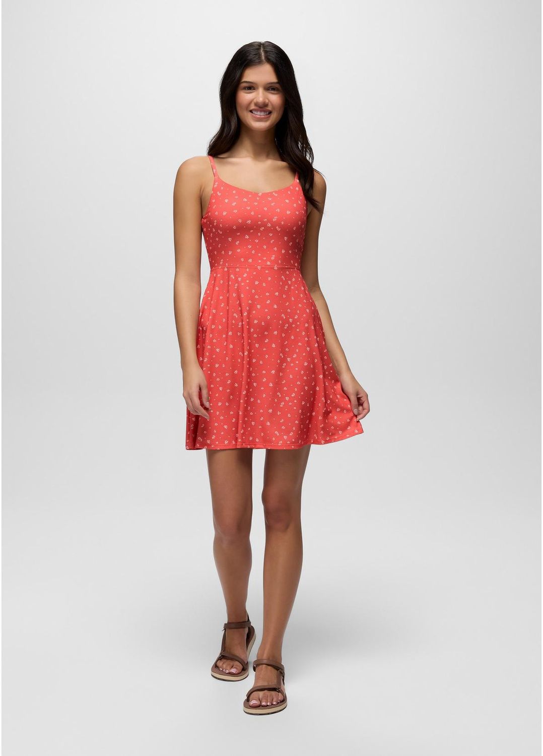 Wistful Winds Tank Dress, Colour: Lychee spring, Size: xs