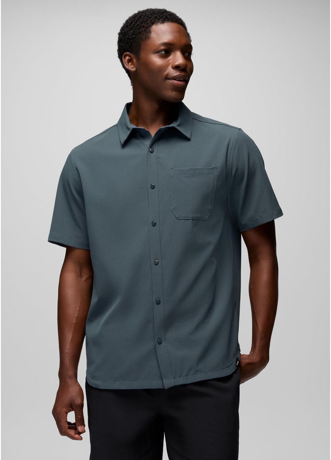 Hybridizer ss shirt, Colour: grey blue, Size: m