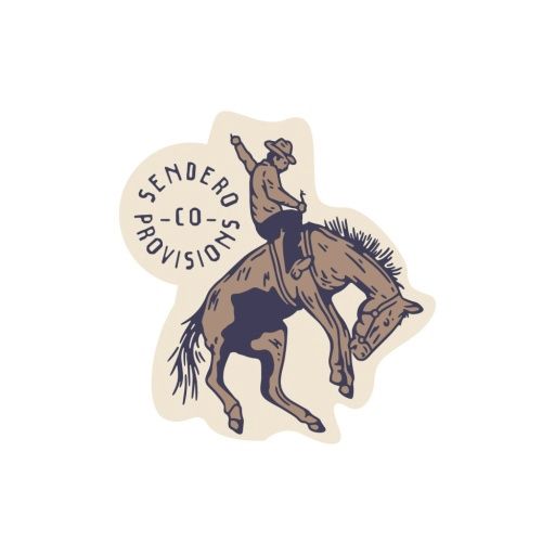 NEVER WAS A HORSE STICKER