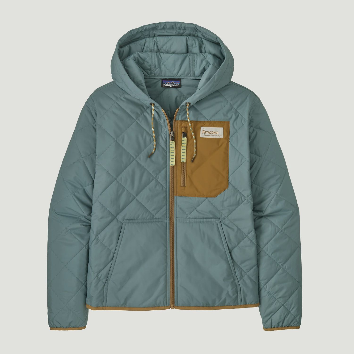 W's Diamond Quilted Bomber, Colour: Sage Green, Size: s