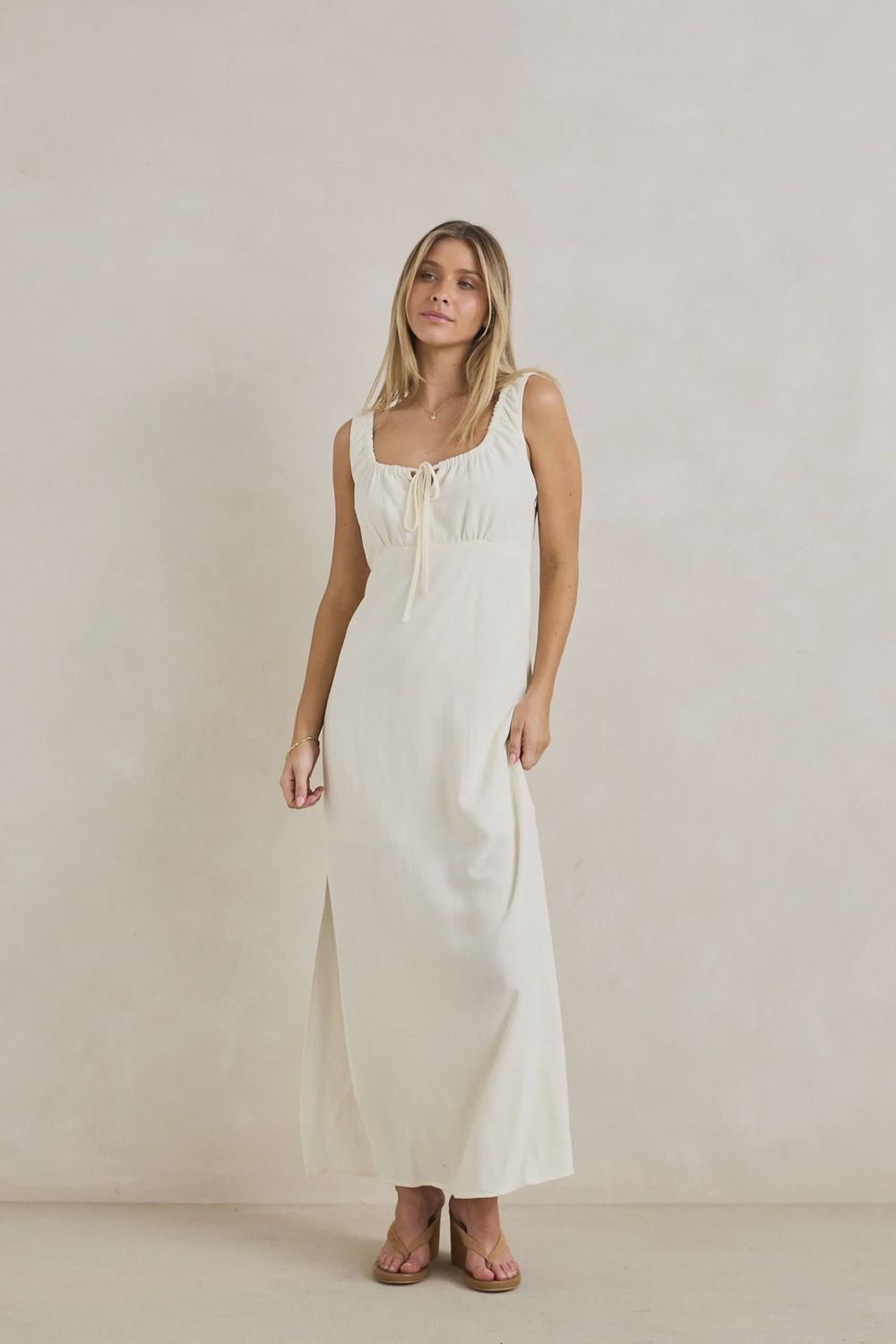 Del Rio Gathered Maxi Dress