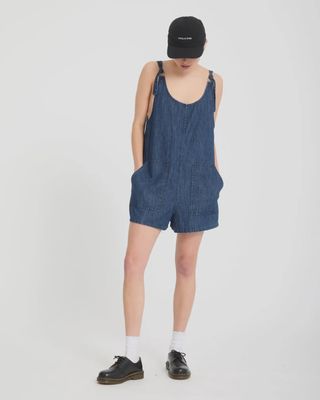 Lived In Short Romper (631005459)