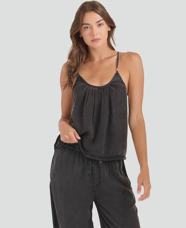 Pleat Heart Cami (631006284), Colour: VBK, Size: S