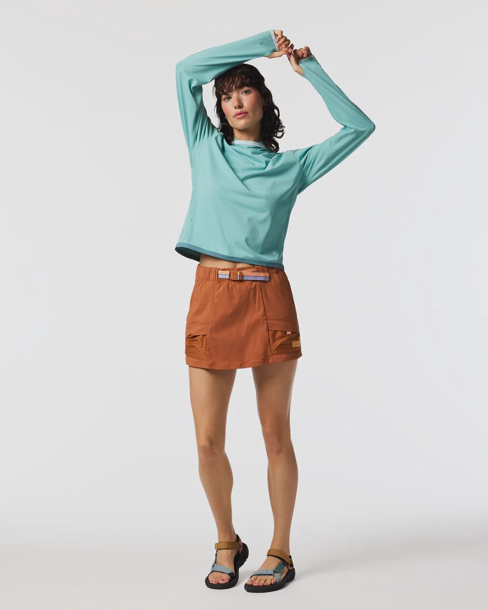 Sombra Sun Hoodie, Colour: Tide Pool, Size: S