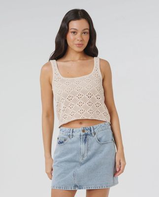 Half Moon bay crochet top