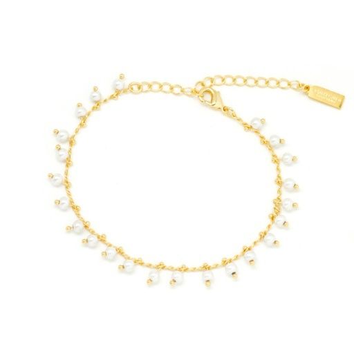 SWEET PEARLS BRACELET, Colour: gold