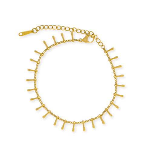 GOLDEN FRINGE BRACELET, Colour: gold
