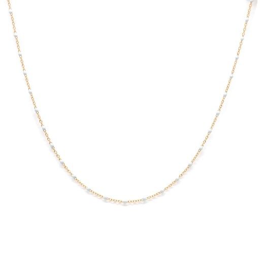 SWEET DOTS NECKLACE ~ SALTY BABES, Colour: WHITE