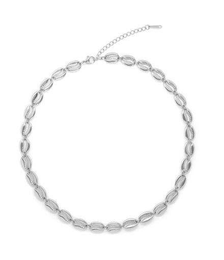 PUKA STATEMENT NECKLACE, Colour: gold