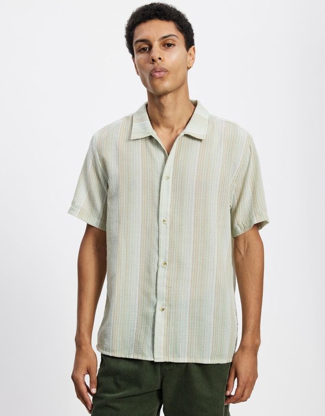 Nurture SS Shirt, Colour: Herb, Size: m