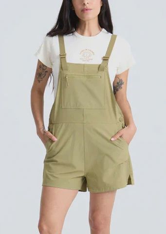 Canyon Romper, Colour: Dusty Olive, Size: s