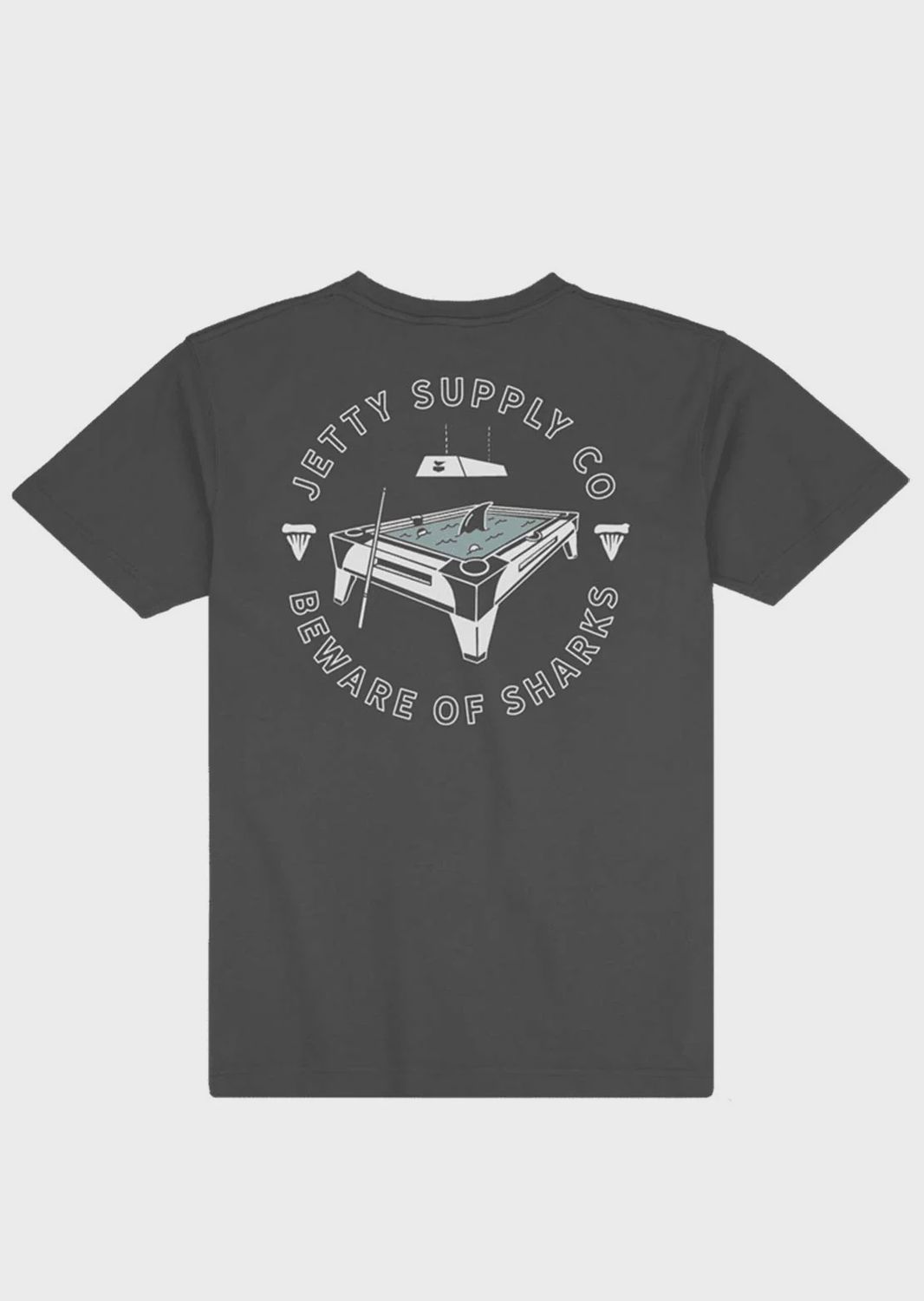 Raw bar Tee (Jetty), Colour: Blk, Size: M