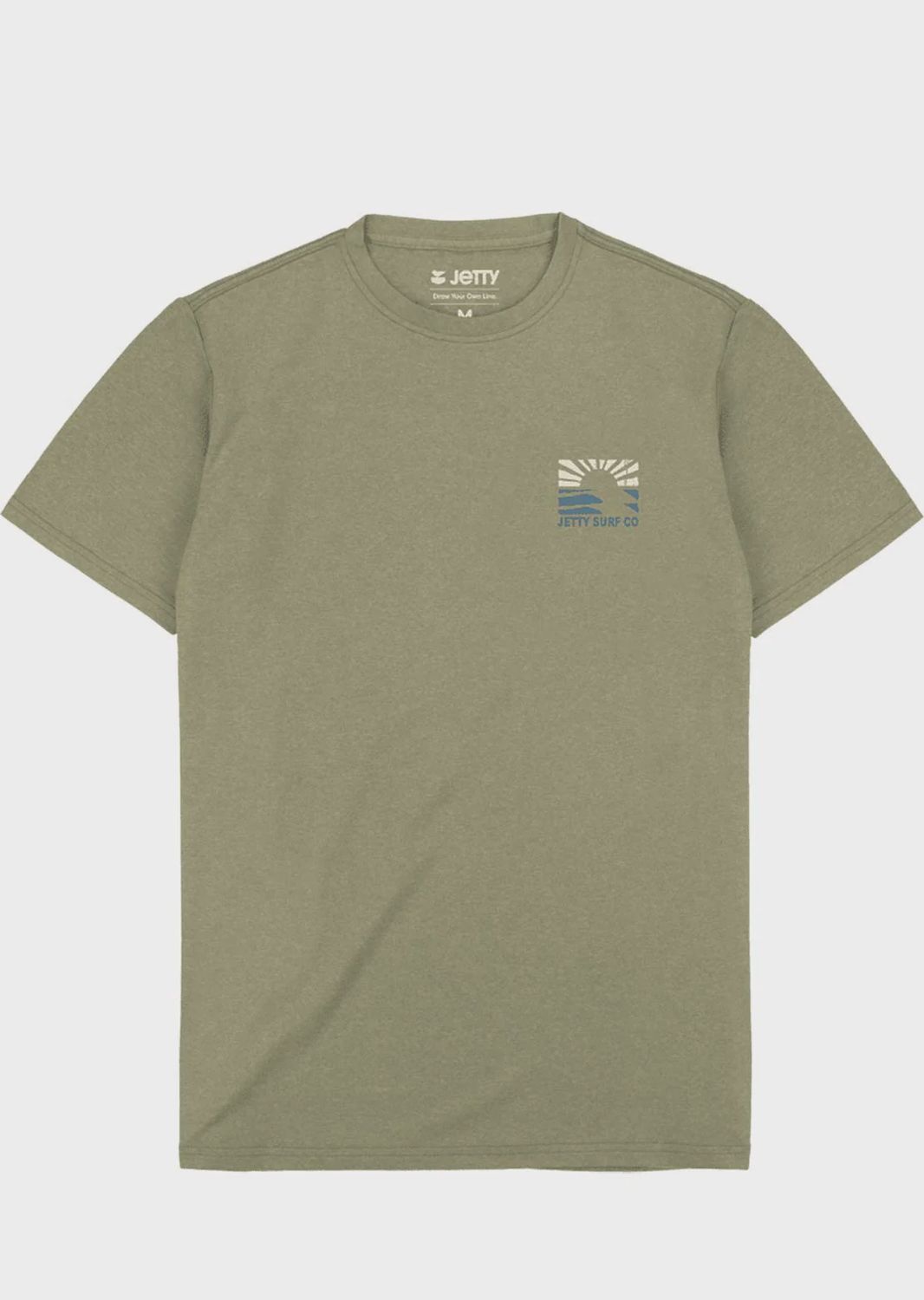 Striker Graphic Tee, Colour: Olive, Size: L