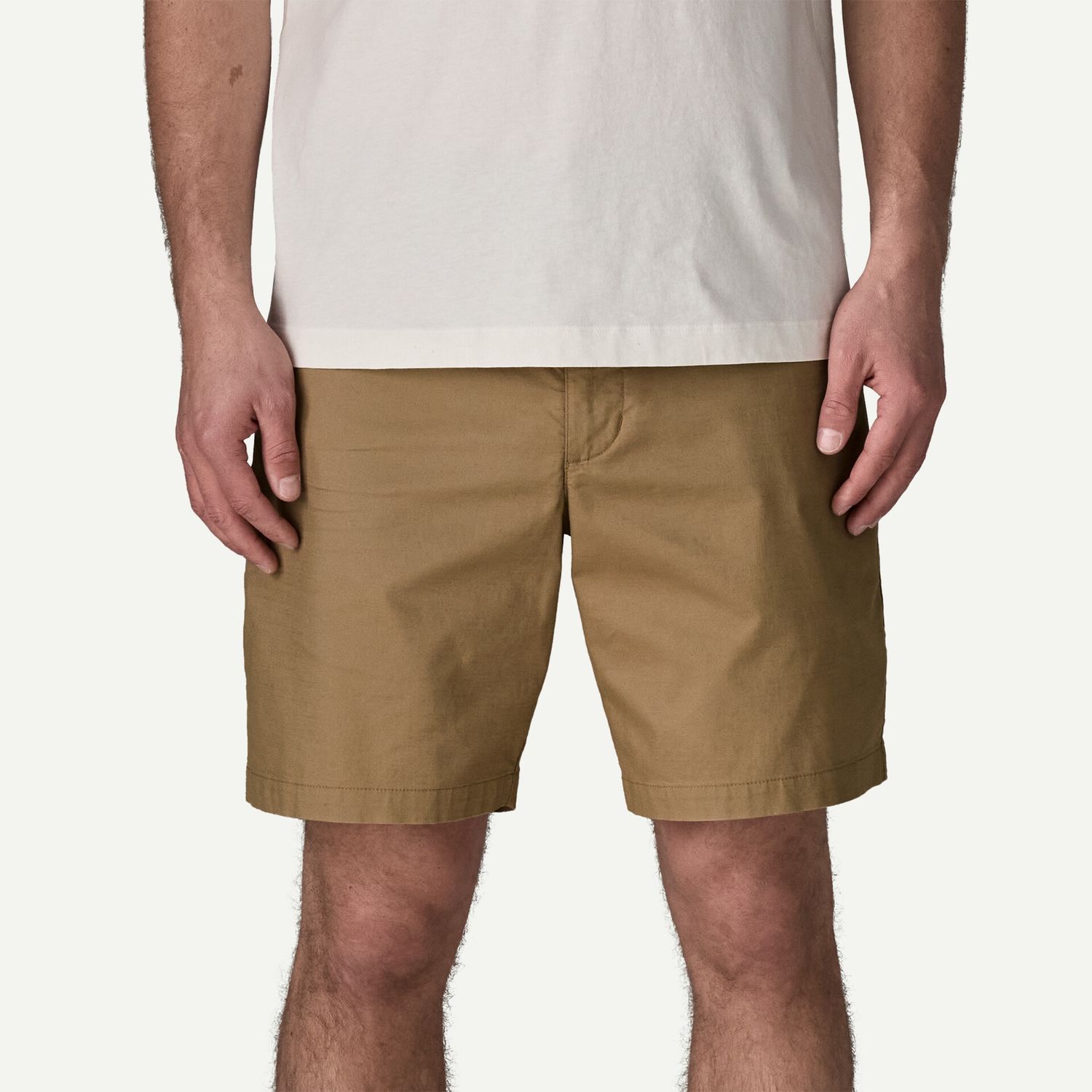 Men's lightweight all-wear shorts 8" Men's lightweight all-wear shorts 8", Colour: Slab Khaki, Size: 32