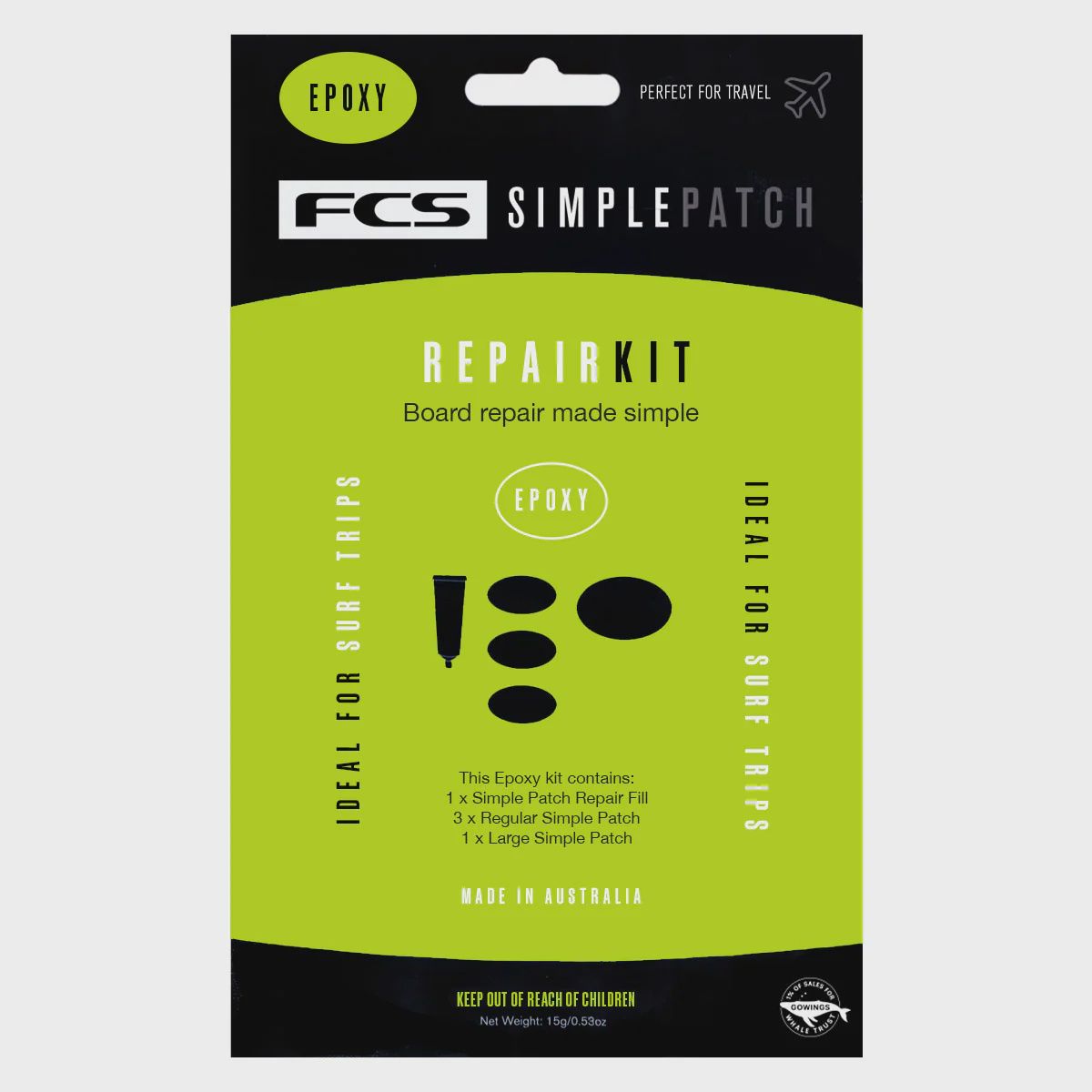 simple patch repair kit, Color: epoxy