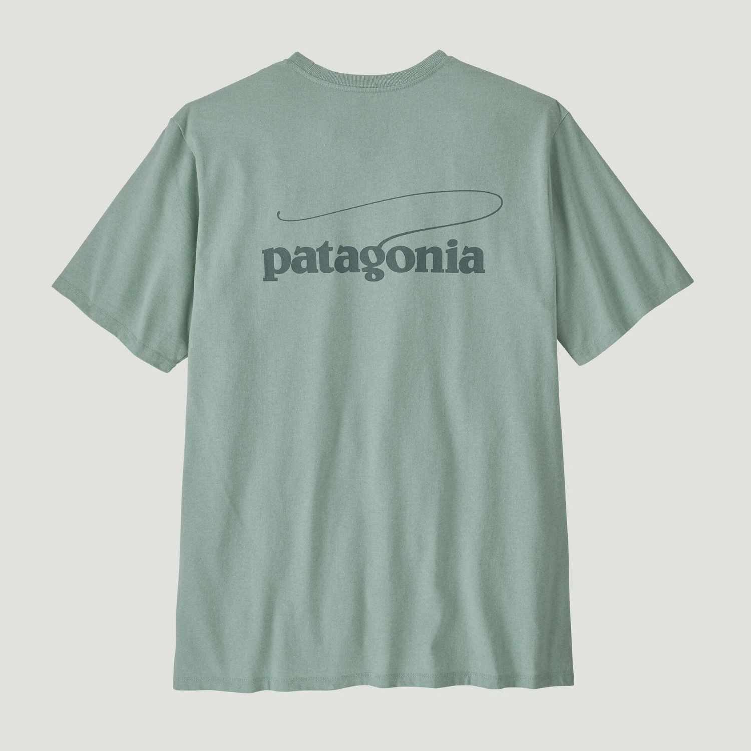 Men's Casting Logo Responsibili-Tee, Colour: thin ice, Size: S