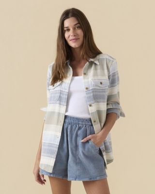 WOMEN'S BLANKET SHIRT