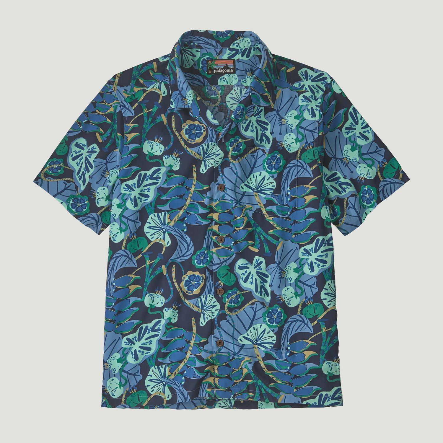 Men's Tidal Threads Shirt, Colour: Tropiclimb: New Navy, Size: M