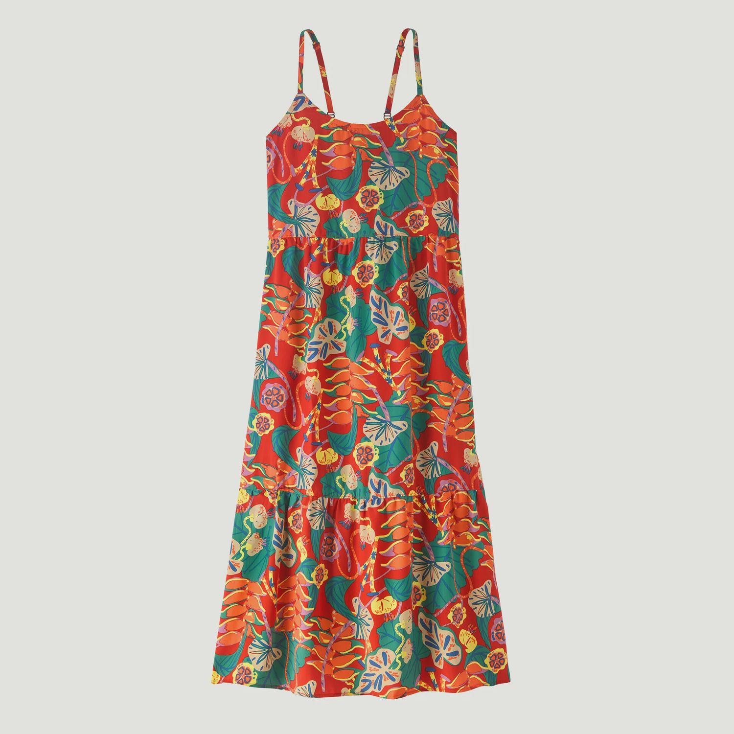Women's Tidal Threads Dress, Colour: Tropiclimb: Hot Ember, Size: S