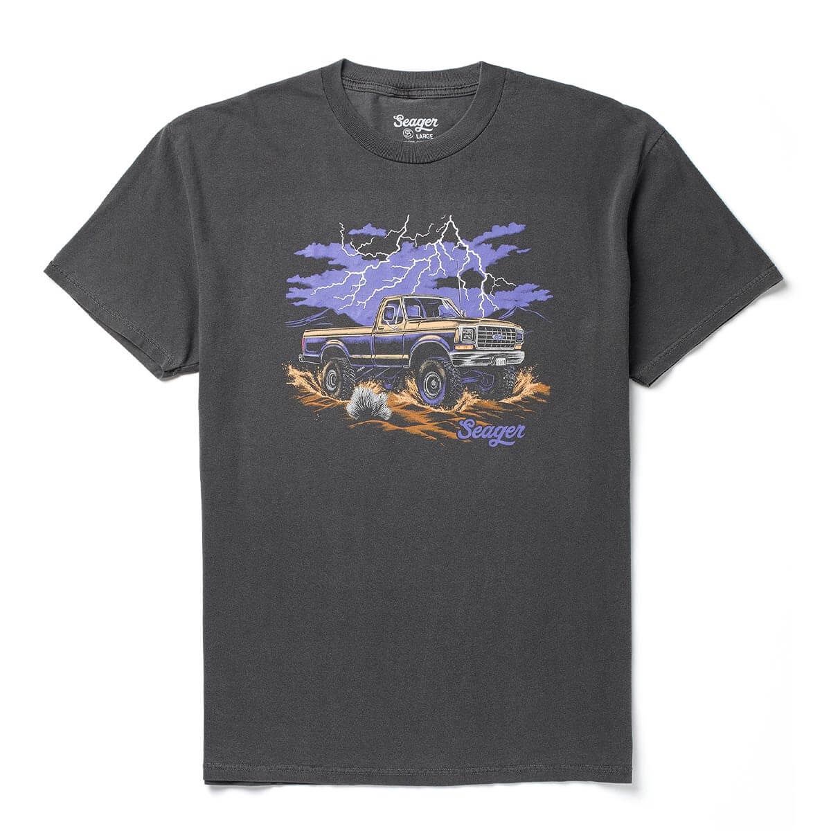 Premium Mud Romp tee, Colour: pigment black, Size: M